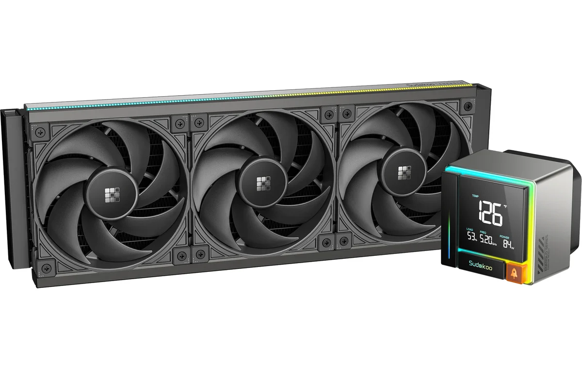 ENERGLO 360 black liquid cooler